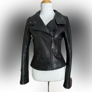SOLD Mackage x Aritzia “Biker” jacket, lambskin